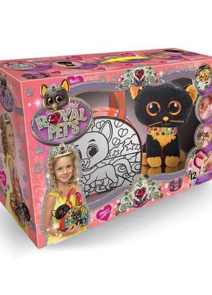 Набір креативної творчості "royal pet`s" сумочка з собачкою rp-01-01-07u укр  rp-01-01u