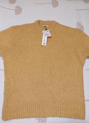 Базовий светр з вовною у складі, бренду zara