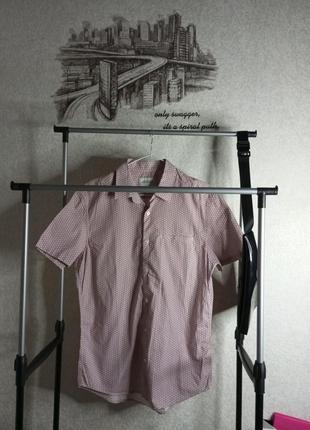 Стильная котоновая мужская рубашка