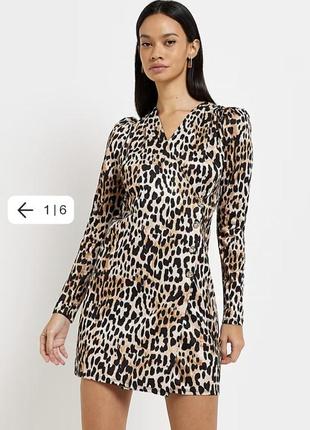 Розкішна сукня в леопринт від river island 🖤🤎