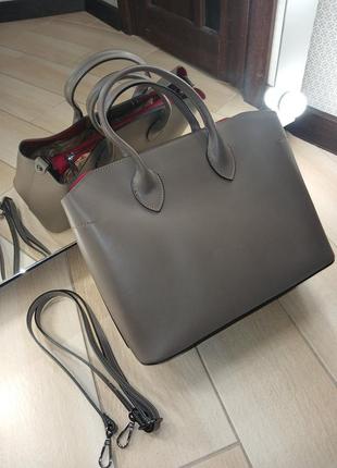 Шкіряна стильна сумка італія 🇮🇹