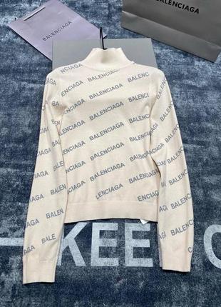 Брендовая водолазка гольф в стиле balenciaga