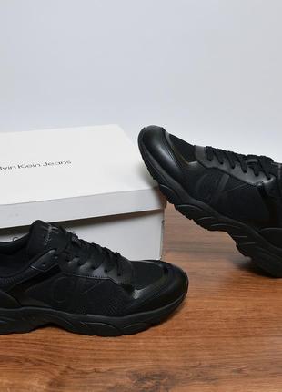 Calvin klein jeans retro tennis laceup кроссовки оригинал1 фото