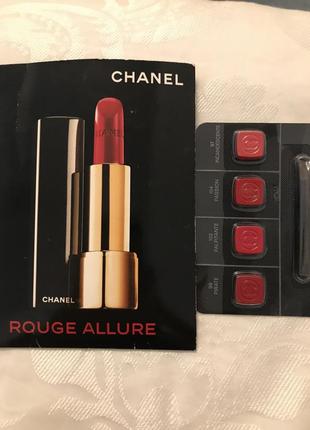 Тестери помади chanel rouge allure