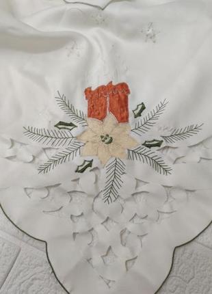 Скатерть квадратная новогодняя