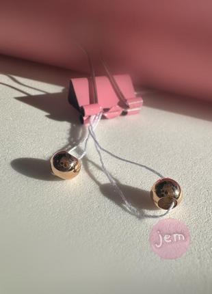 Ns.jem🌸 знову в наявності золота намистина шарм-кулька золото 585