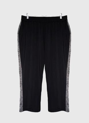 Спортивні штани великого розміру з лампасами