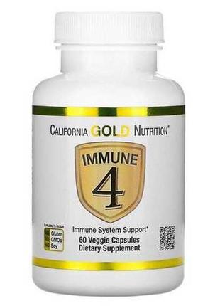 Вітаміни і мінерали california gold nutrition immune 4 (60 капсул.)
