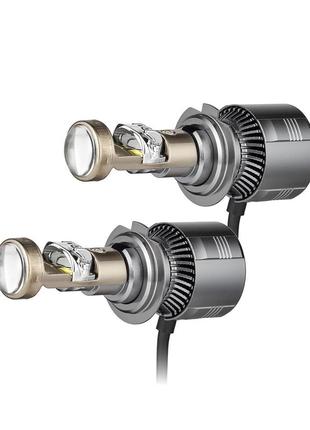 Комплект світлодіодних лінз headlight a82 h7 mono-led 12-24v
