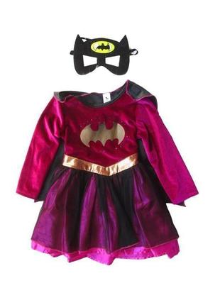 Карнавальный маскарадный костюм платье batgirl batwoman batman бетмен бетгерл halloween хеллоуин2 фото