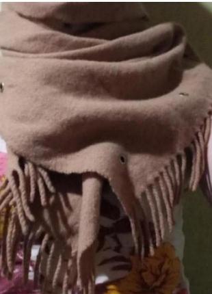 Теплый шарф