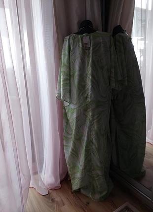 Новое с одним разрезом на боку платье 👗 большого размера6 фото