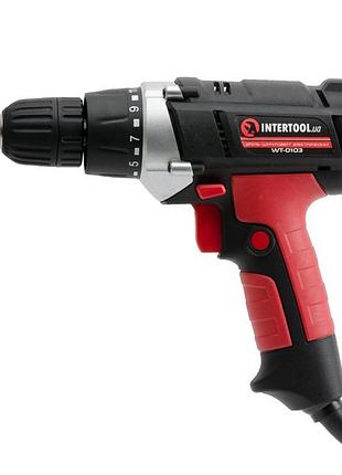 Дриль-шуруповерт електричний intertool wt-0103
