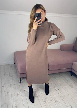Сукня міді ангора вʼязка