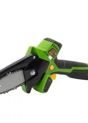 Аккумуляторная цепная пила pro-craft (без акб и зарядного устройства), зелений