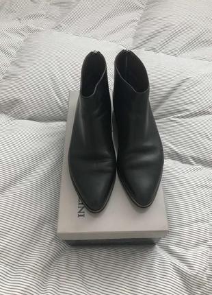 Кожаные ботинки carlo pazolini