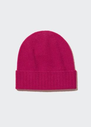 Шапка унісекс натуральний кашемір uniqlo (461194)