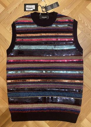 Свитер жилет dolche&amp;gabbana dsquared2 оригинал