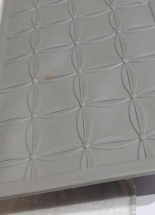 Швабра на пластиковой платформе с насадкой из микрофибры на зажимах с телескопической ручкой