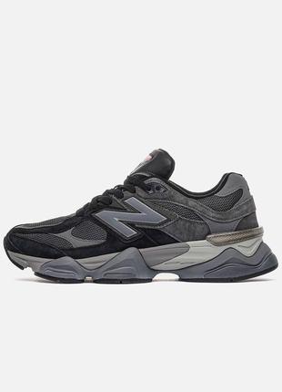 Мужские кроссовки balance 9060 black grey 41-45р stock x
