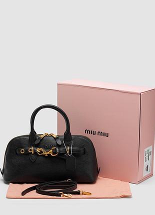 Сумка  aventure nappa leather top-handle bag black