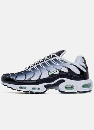 Мужские кроссовки air max tn white silver 41-45р stock x