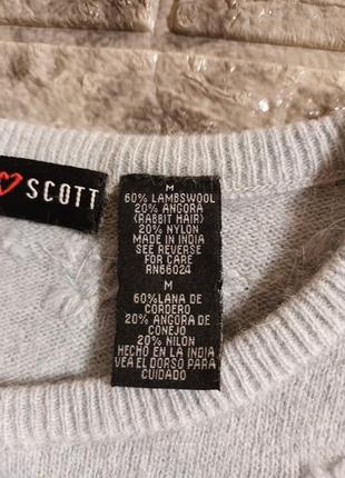 Кофта 80% вовна jamie scott розмір 46 5