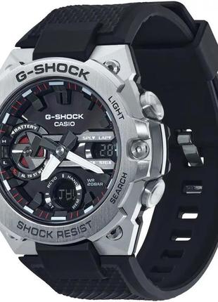 Часы casio gst-b400-1aer g-shock. серебристый2 фото