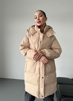 Женская зимняя куртка пальто до -300❄️ холодна зима❄️