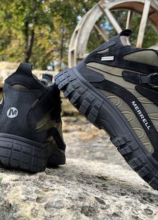 Кросівки зимові термо черевики merrell moab speed gtx2 фото