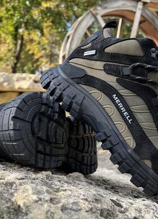 Кроссовки зимние термо ботинки merrell moab speed gtx