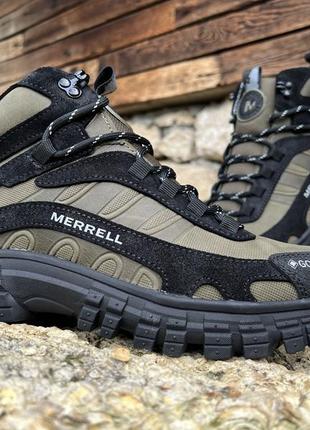 Кросівки зимові термо черевики merrell moab speed gtx7 фото