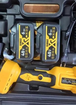 Акумуляторна болгарка (вуш) dewalt dcg407 brushless (безщіткова) 2акб