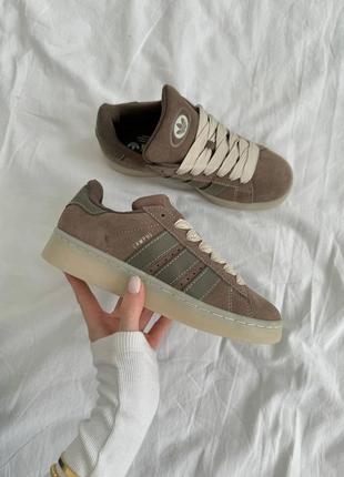 Кроссовки adidas campus 00's moss brown