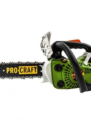 Бензопила ланцюгова procraft k300s (шина, ланцюг 30), зелений