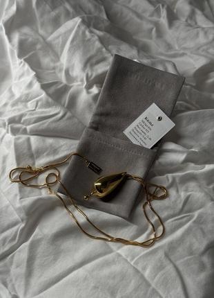 Колье drop necklace rimmart x katya zuieva
