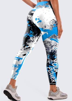 Жіночі спортивні легінси для фітнесу бігу йоги лосини легінси розмір s