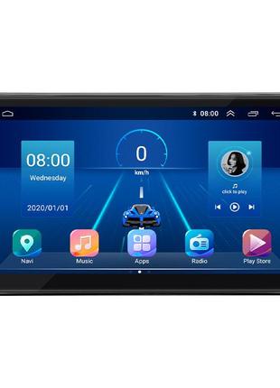 Штатна магнітола lesko для toyota avensis ii 2003-2006 екран 9" 2/32gb 4g wi-fi gps top