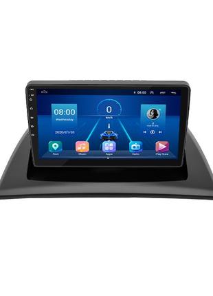 Штатна магнітола lesko для bmw x3 i (e83) рестайлінг 2006-2010 екран 9" 2/32gb 4g wi-fi gps top
