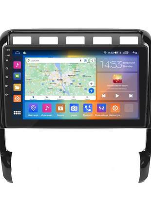 Штатная магнитола lesko для porsche cayenne i (955) 2002-2007 экран 9" 2/32gb carplay 4g wi-fi gps prime