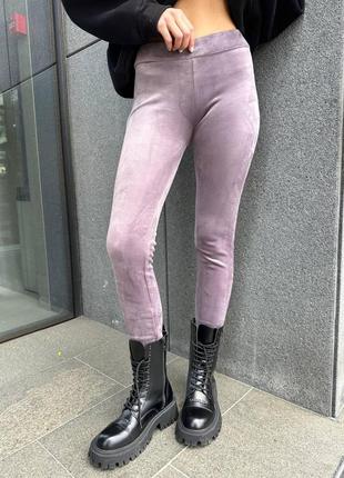 Жіночі велюрові лосини