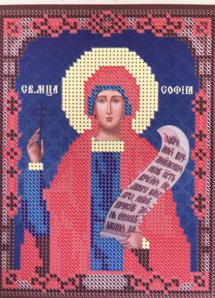 Схема для вышивания бисером святая софия ,а5