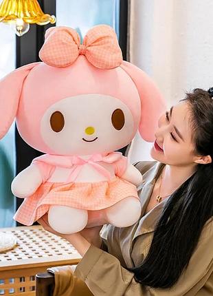 Май мелоди 70 см мягкая игрушка my melody плюш хеллоу китти hello kitty
