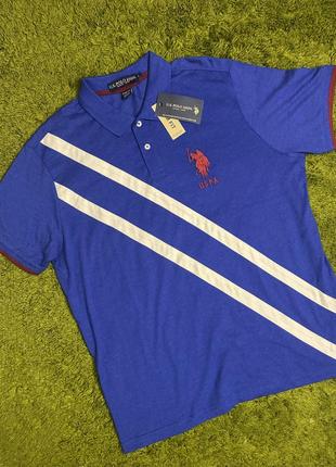 U.s. polo assn. top fit.футболка с воротником