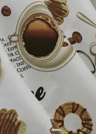 Шторна тканина, фотоштори coffee-house. колір різнокольоровий