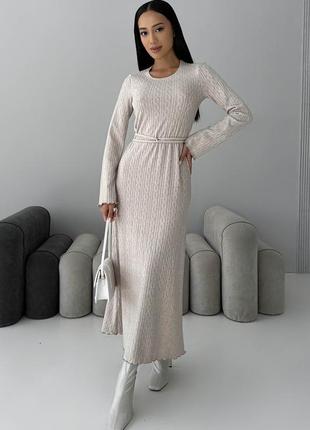 Платье jadone fashion нисса m бежевое