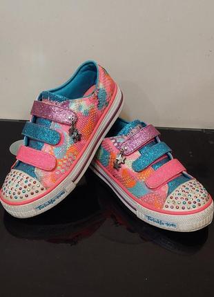 Кеды кроссовки skechers на девочку