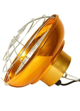 Рефлектор с галогенной лампой (абажур) tehnomur  s1030 цвет бронза5 фото