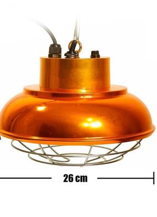 Рефлектор с галогенной лампой (абажур) tehnomur  s1030 цвет бронза7 фото