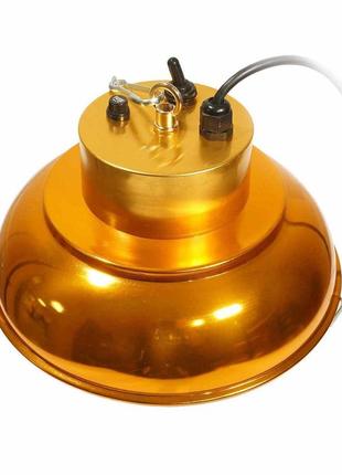Рефлектор с галогенной лампой (абажур) tehnomur  s1030 цвет бронза6 фото